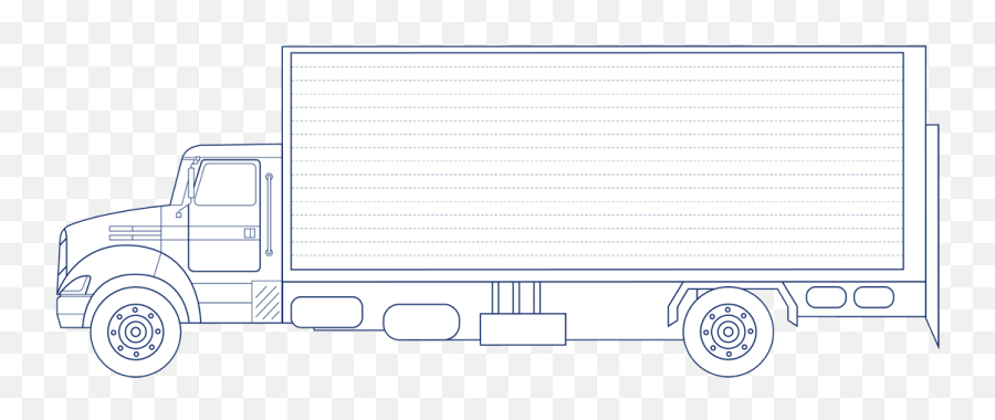 Box Truck Dsv - Diagram Png,Box Truck Png