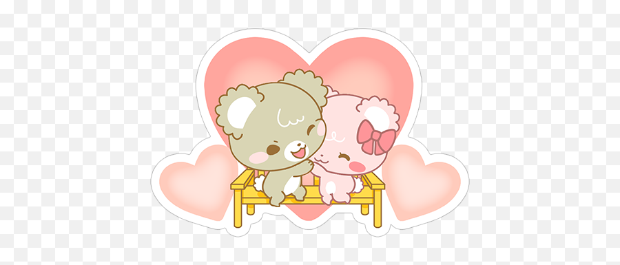 Download Hd Viber Sticker Sugar Cubs - Sticker Transparent Sugar Cubs Png Hd,Sugar Transparent