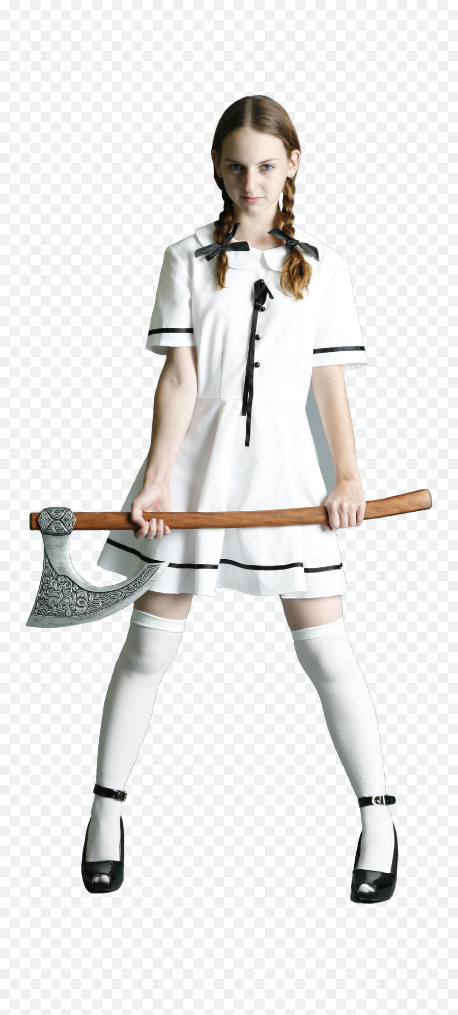 Girl With Axe Cutouts - For Women Png,Axe Transparent Background