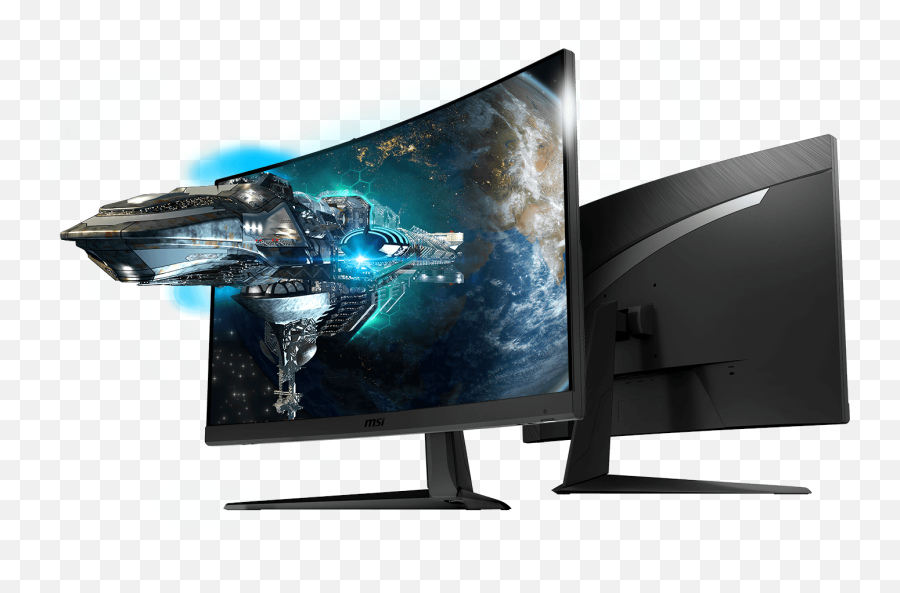 Msi Has Announced The Optix G27c5 27 Curved Gaming Monitor - Msi G27c5 Png,Transparent Monitors