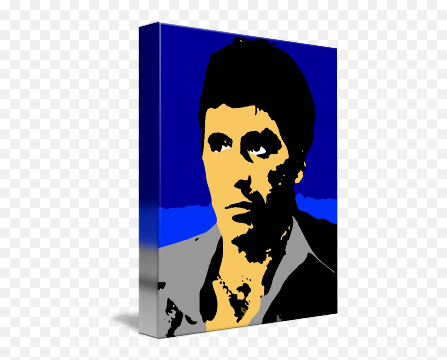 Scarface Shadow Color By Paul Van Scott - Hair Design Png,Scarface Png