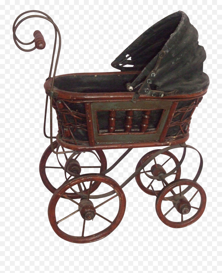 Baby Carriage Png - Antique Baby Carriage Png,Stroller Png