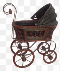 Baby Carriage Png - Antique Baby Carriage Png,Stroller Png