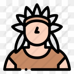 Native American - Free User Icons Clip Art Png,User Icon Png