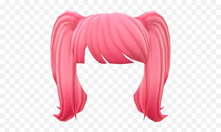 Pigtails - Pink Anime Hair Png,Anime Hair Transparent - free transparent png  images 