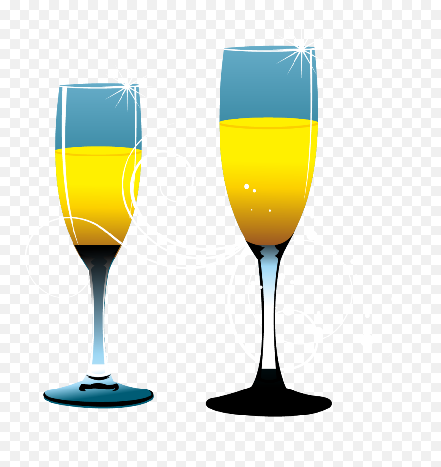 Download Hd Champagne Wine Cocktail - Wine Glass Png,Champagne Splash Png
