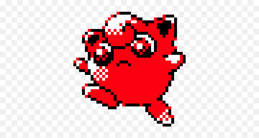 Angry Jigglypuff Pixel Art Maker - Alton Towers Png,Jigglypuff Transparent