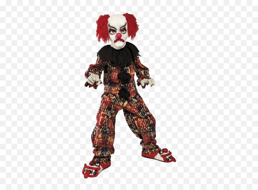 Creepy Clown Costume Png Image With No - Clown Costume Kids Scary,Scary Clown Png
