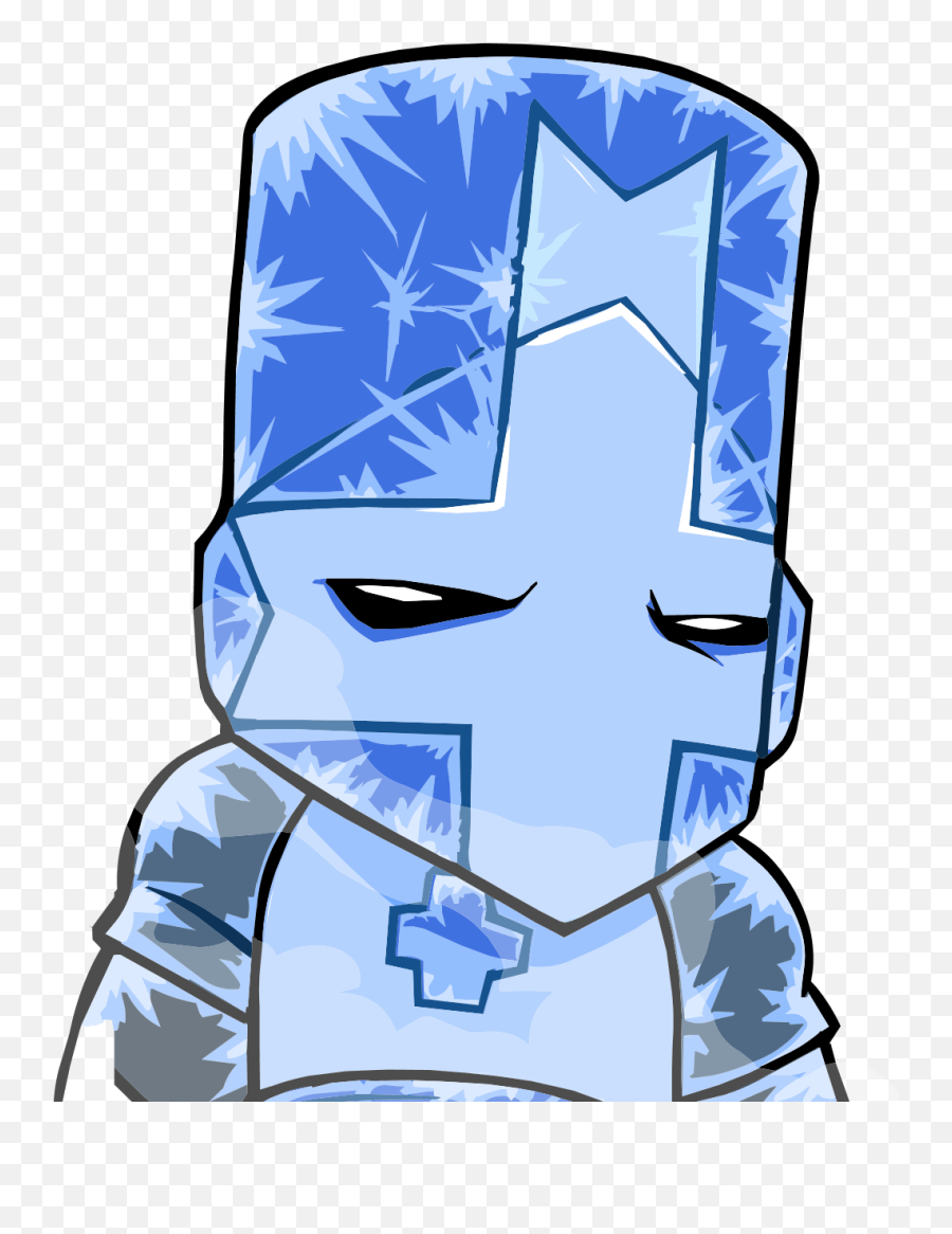 Blue Knight - Castle Crashers Blue Knight Png,Castle Crashers Png