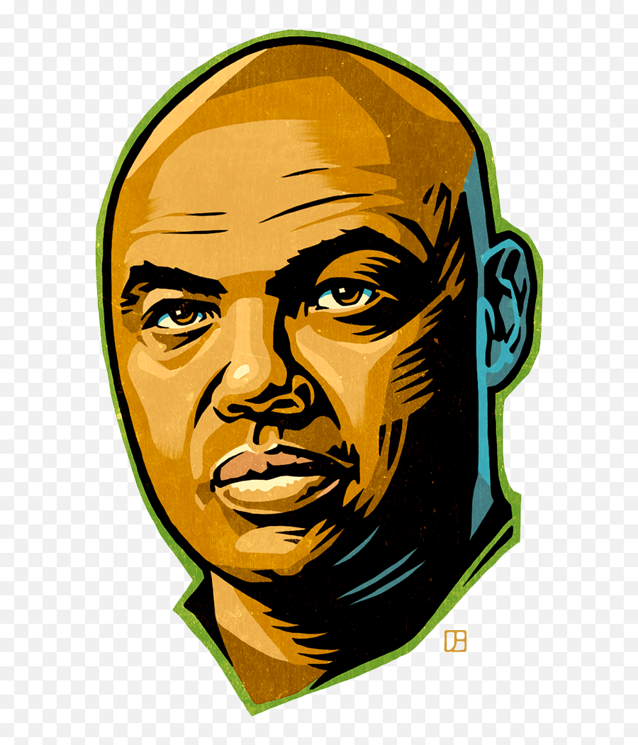 Jeff Foster Illustration Retro And - Charles Barkley Behance Png,Charles Barkley Png