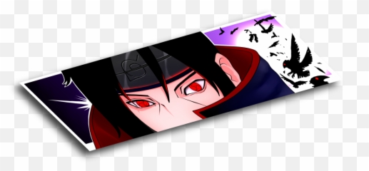 Itachi Slap Holographic - Sticker png