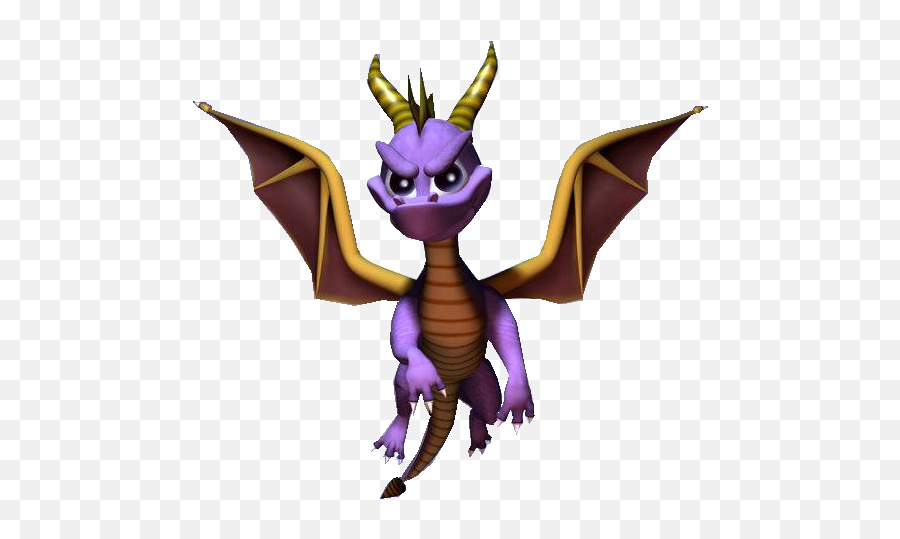 Spyro The Dragon Flying Transparent Png - Spyro The Dragon Psp,Spyro Transparent