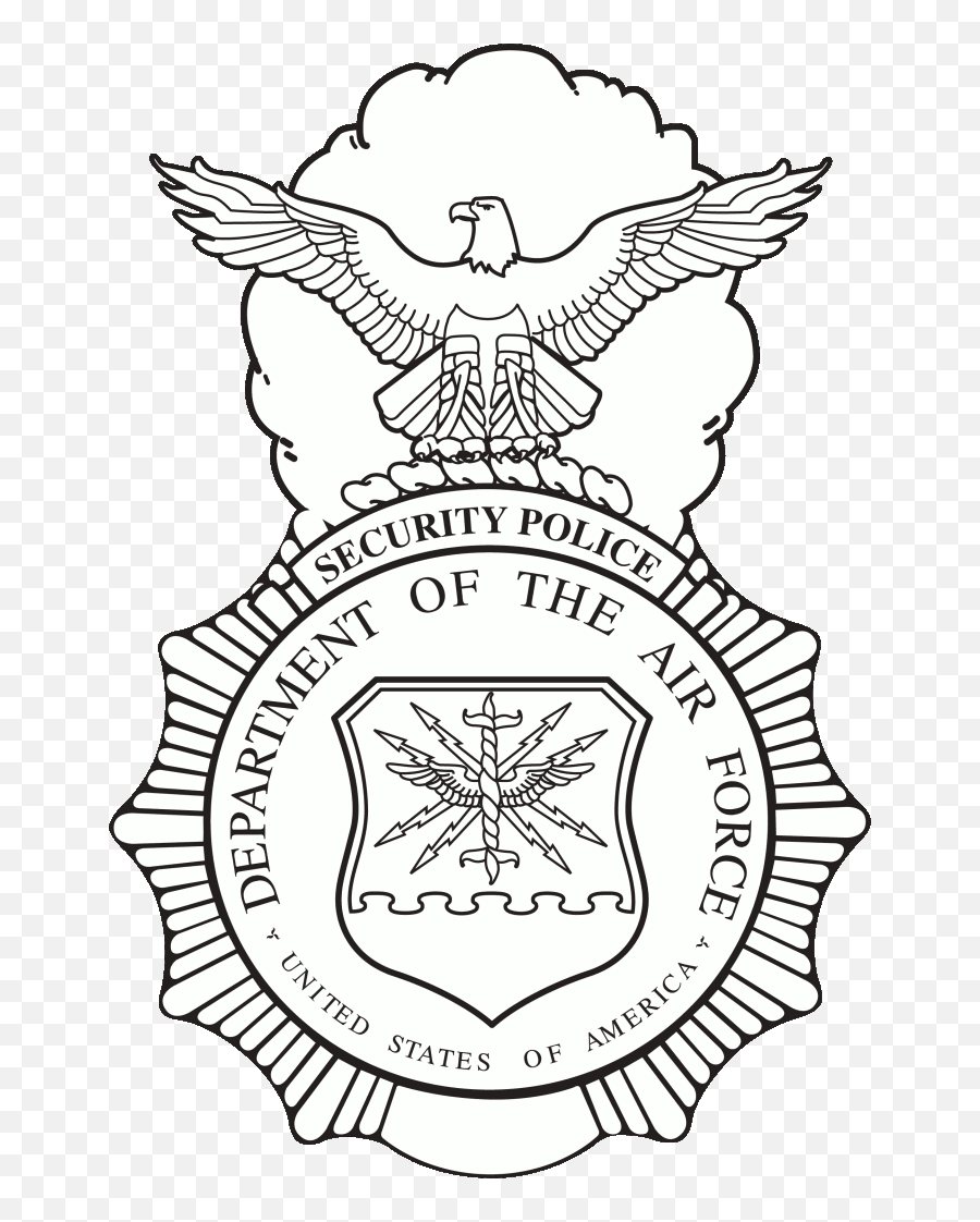 Usaf Security Forces Badge - Air Force Security Police Badge Png,Security Badge Png