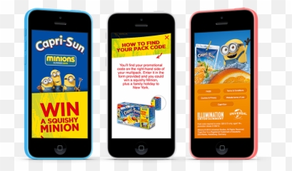 Caprisun X Minion U2014 Ekasoa Ltd - Smart Device Png,Capri Sun Png