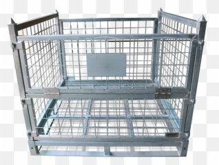 Stillage Cage Storage Astrolift - Wire Shelving Png,Steel Cage Png