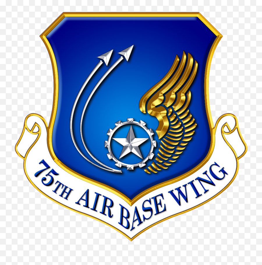 75th Air Base Wing U003e Hill Force Display - 75th Abw Png,Shield With Wings Png