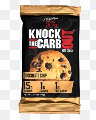 Knock The Carb Out Keto Cookie - Nutrition Knock The Carb Out Keto Cookies Png,Icon Meals Protein Cookie