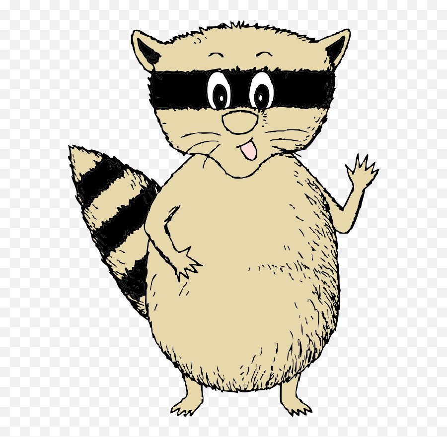 Download Vector - Raccoon Clker Png,Raccoon Emoji Icon