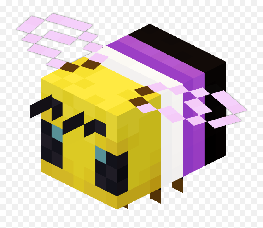 Pin - Minecraft Pride Bees Png,Bi Pride Icon