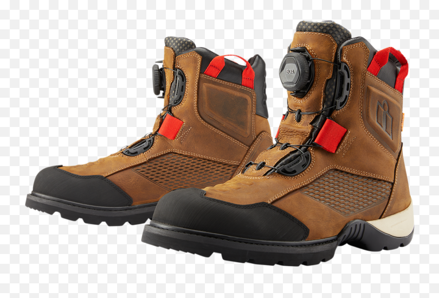 Icon Stormhawk Boots 13 Brown 3403 - Icon Stormhawk Boots Png,Icon Super Duty 2 Boots