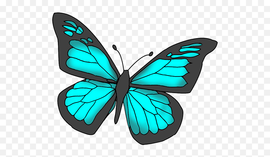 Blue Butterfly Images Free Download Png - Pink Light Pink Butterfly,Blue Butterflies Png