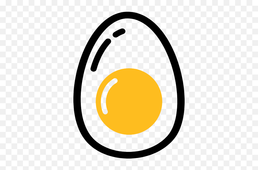 Egg Color Icon Png And Svg Vector Free Download - Dot,Fried Egg Icon