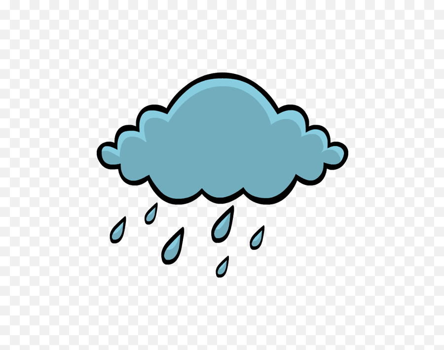 Download Clouds Clipart Rain - Transparent Background Rain Cloud Clipart Png,Clouds Clipart Png