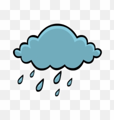 Download Clouds Clipart Rain - Transparent Background png