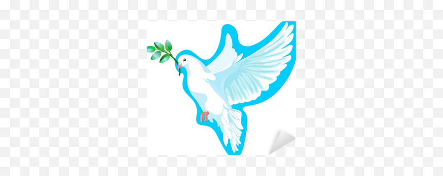 Sticker This Is A White Dove Of Peace It Keeping The - Dove White Peace Sign Png,White Dove Icon