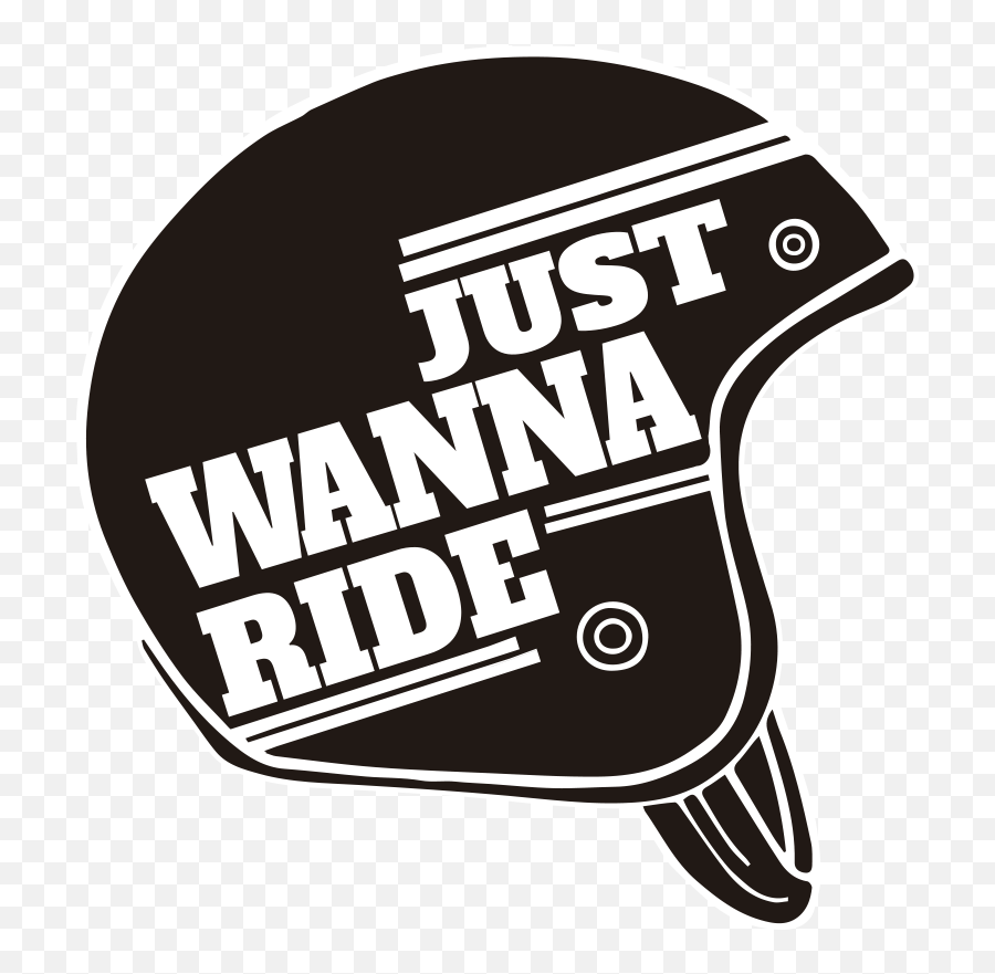 Just Wanna Ride Motorcycle Stickers - Language Png,Icon Moto Stickers