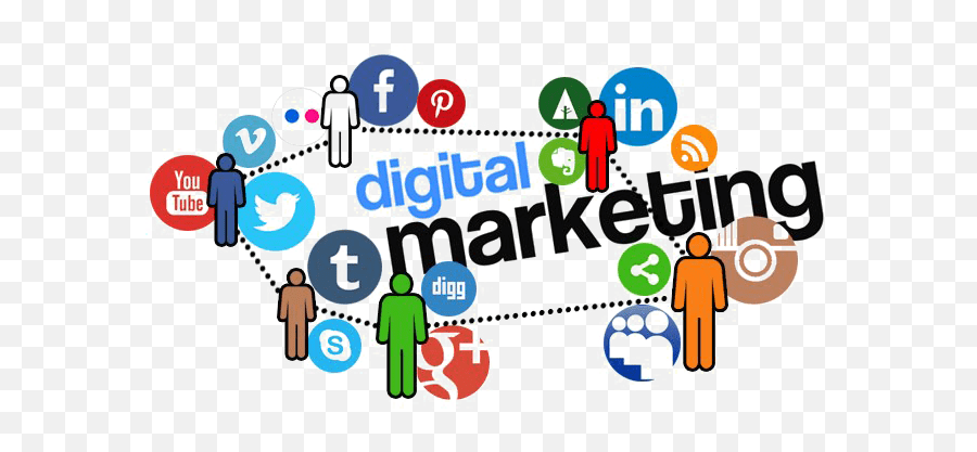 Digital Marketing Company In Chandigarh - Digital Marketing Images Hd Png,Social Media Marketing Png