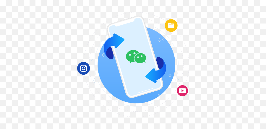 Aomei Wechat Recovery - Recover Your Chat History Easily Smart Device Png,Wechat Icon Vector Download