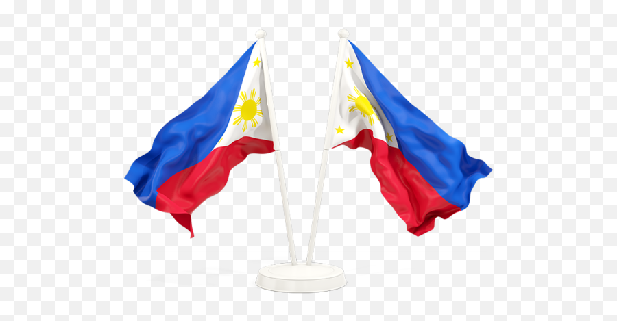 Two Waving Flags Illustration Of Flag Philippines - Bangladesh Saudi Arabia Flag Png,Philippine Flag Icon