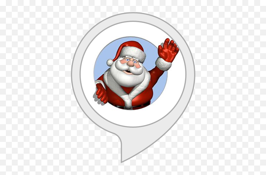 Amazoncom Call Santa Alexa Skills - Santa Free Clipart Png,Funny Dirty Santa Greeting Icon