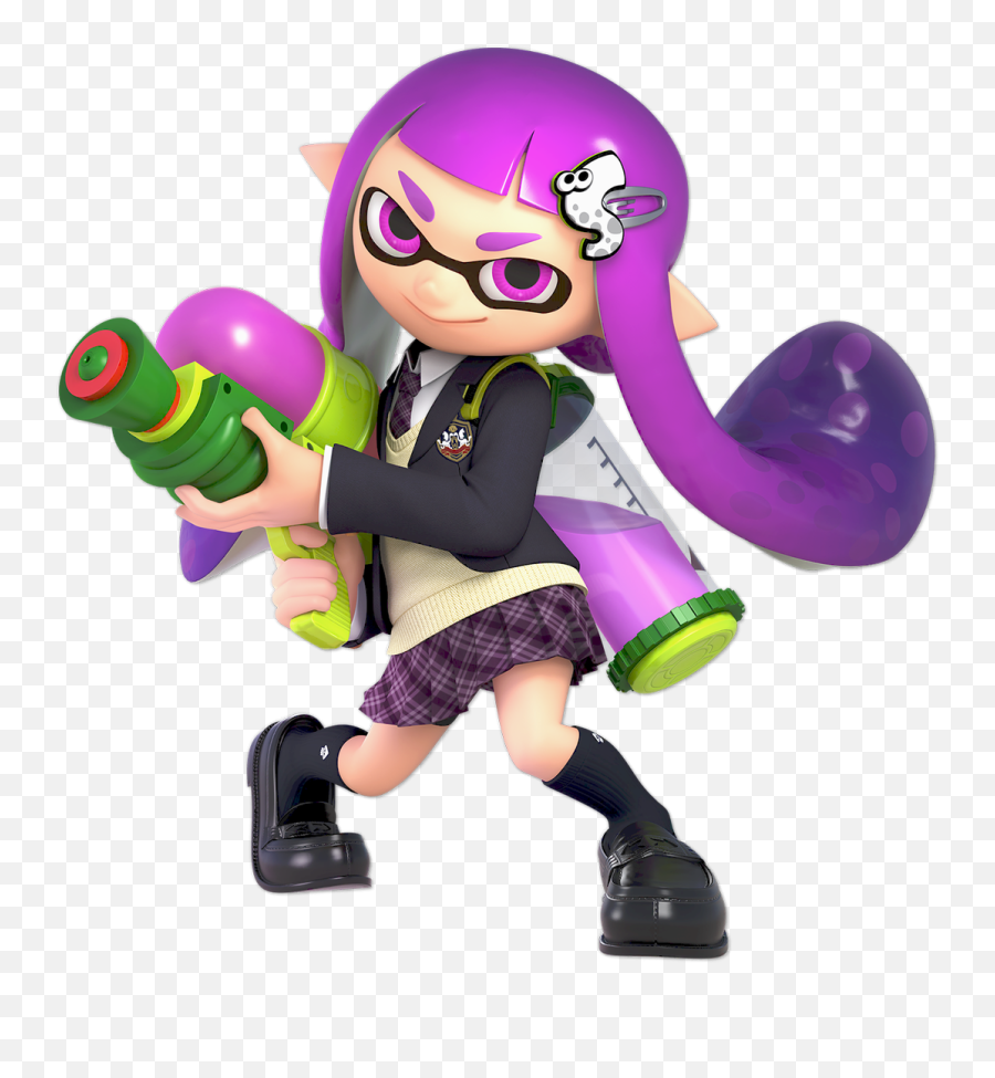 The - Smash Bros Purple Inkling Png,Inkling Png