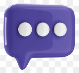 Bubble Chat Messenger Conversation Message Talk Free - Message Icon 3d Png