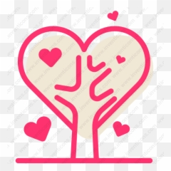 Download Heart Tree Vector Icon Inventicons - Girly png