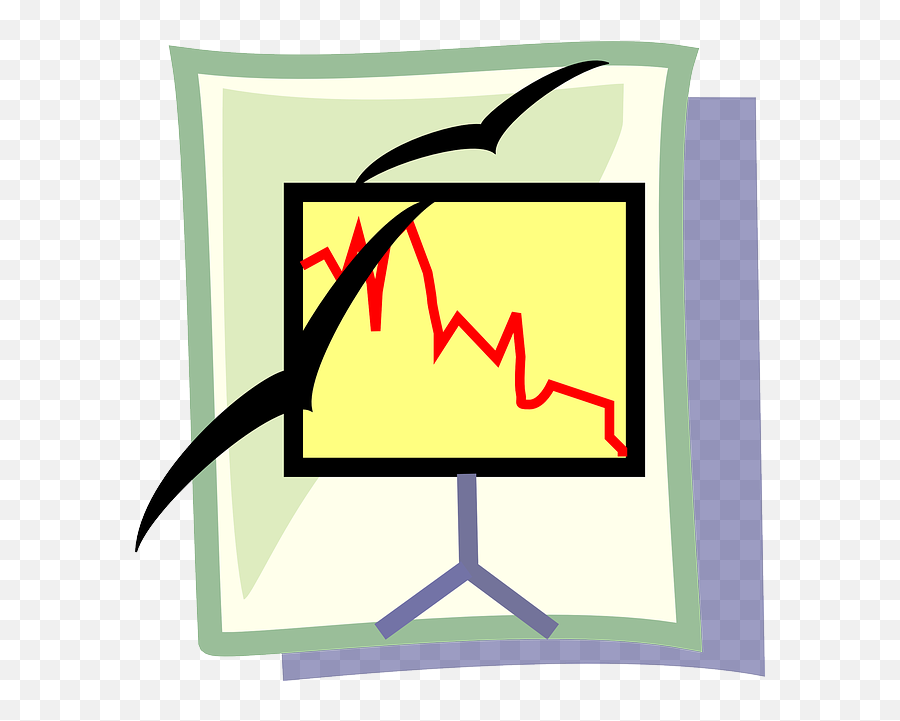 Line Graph Screen Seagulls - Free Vector Graphic On Pixabay Png,Printpreview Icon