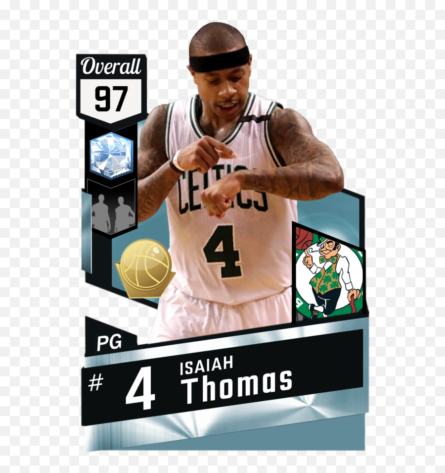 Isaiah Thomas Myteam Amethyst Card - Nba 2k19 Adrian Dantley Png,Isaiah Thomas Png