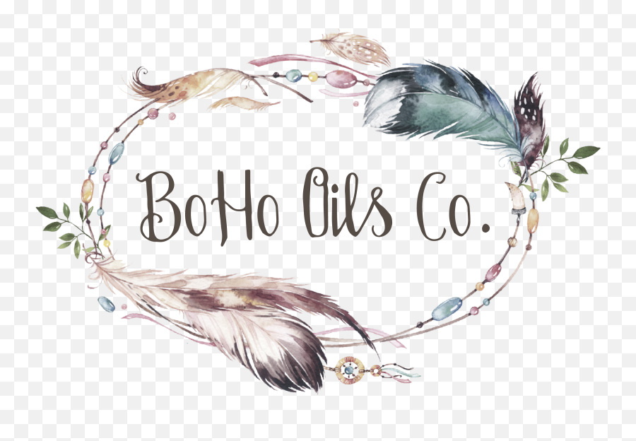 Boho Oils Co - Feather Boho High Resolution Png,Boho Logo