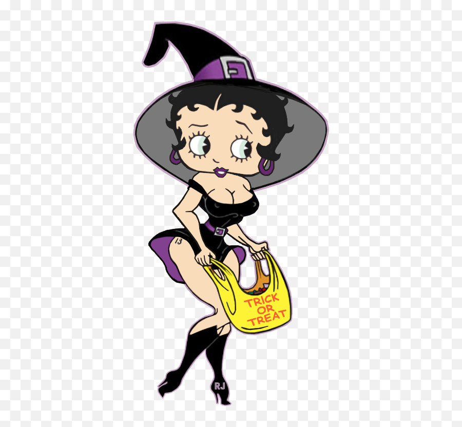 Download Wow Sexy Witch - Betty Boop Witch Png,Betty Boop Png