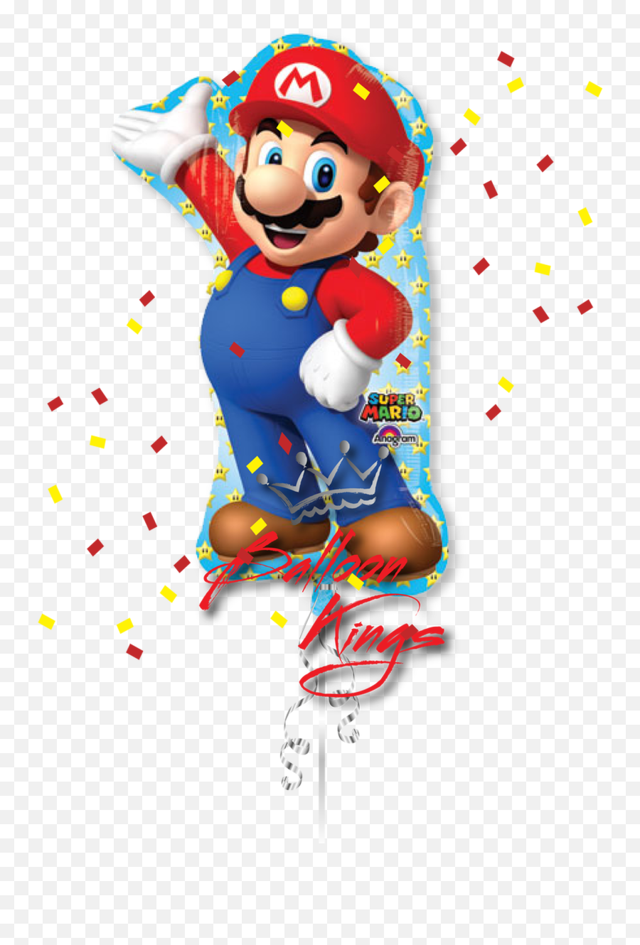 Super Mario Bros - Mario Bros Head Balloon Png,Super Mario Transparent