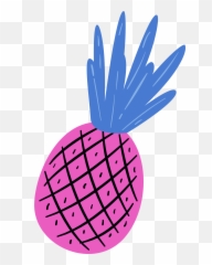 Leave - Free Colorful Pineapple Clipart Png Transparent Png Fun Clipart,Pineapple Clipart Png