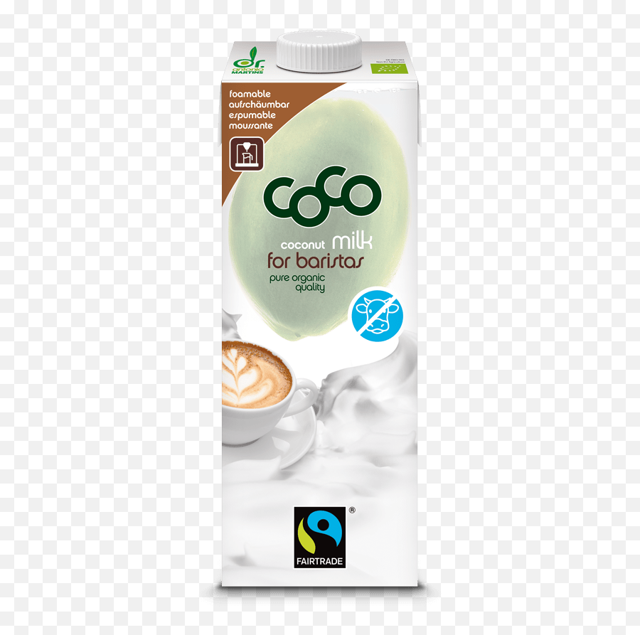 Coconut Milk For Baristas 1000ml Coco By Dr Antonio - Coconut Milk For Baristas Png,Milk Transparent