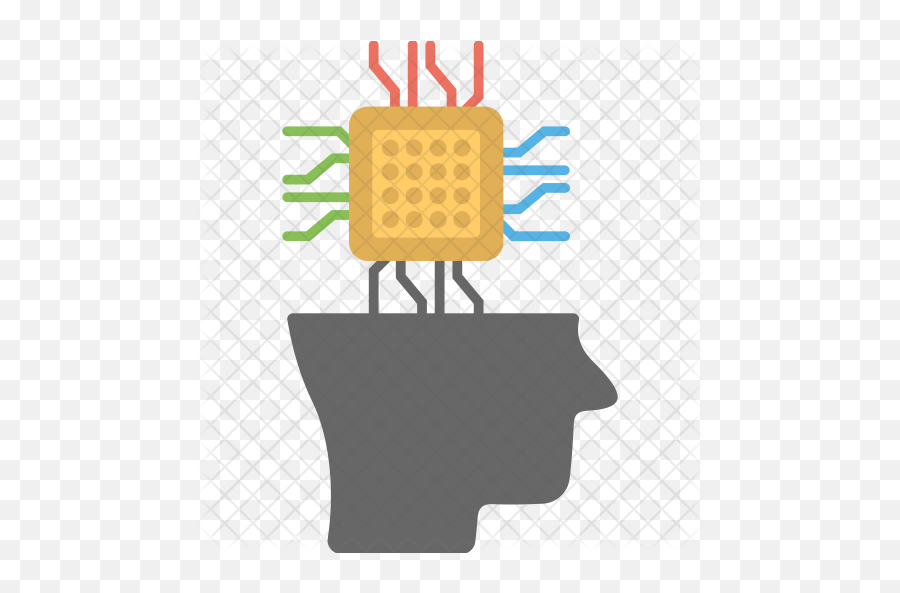 Brain Chip Icon - Illustration Png,Brain Clipart Png