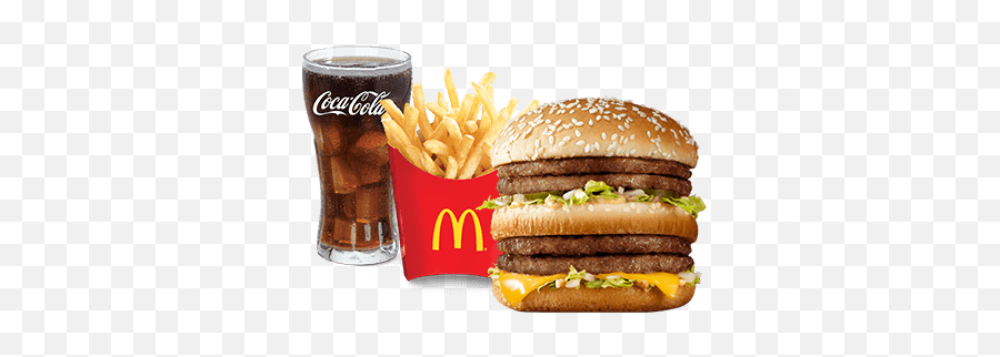 Mcdonalds - Double Big Mac Meal Png,Big Mac Png