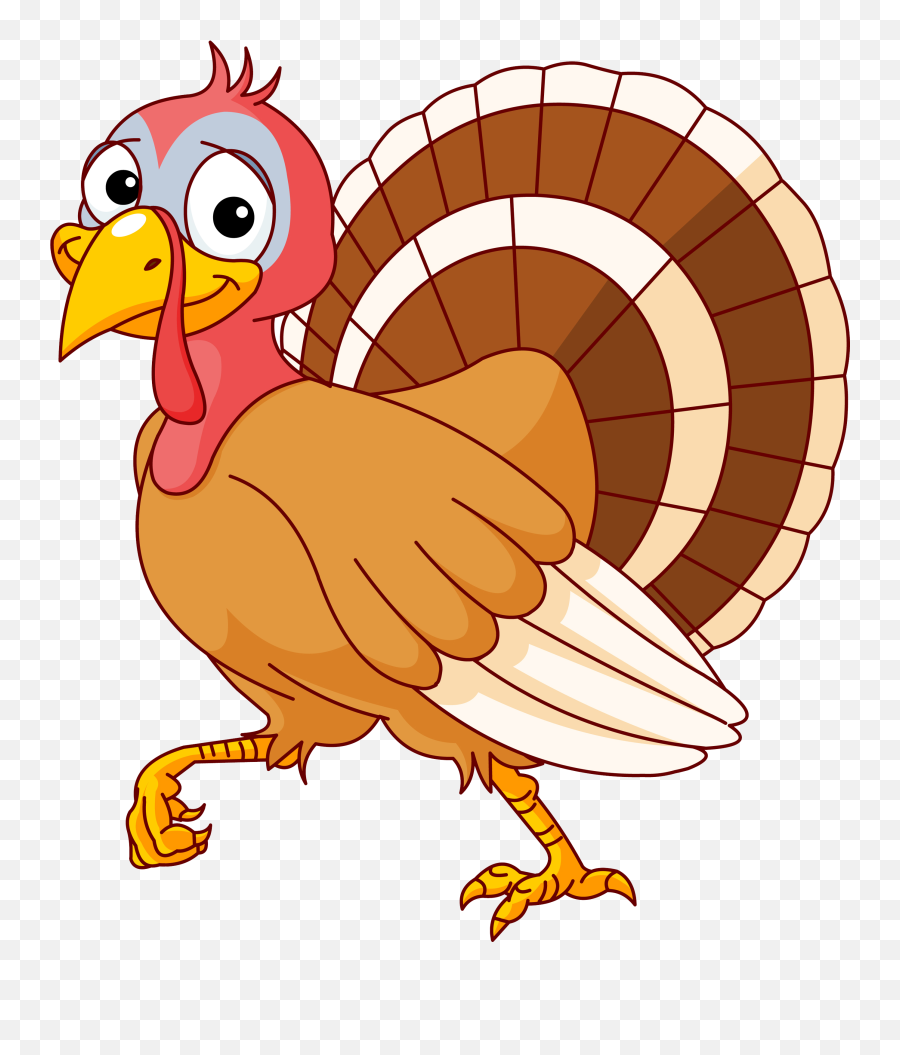 Cartoon Turkey Images Clip Art - Turkey Clip Art Free Png Happy Thanksgiving From Our Family To Yours,Cooked Turkey Png