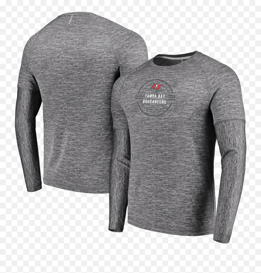 Download Majestic Buccaneers Menu0027s Grey Long Sleeve Ultra Png Streak