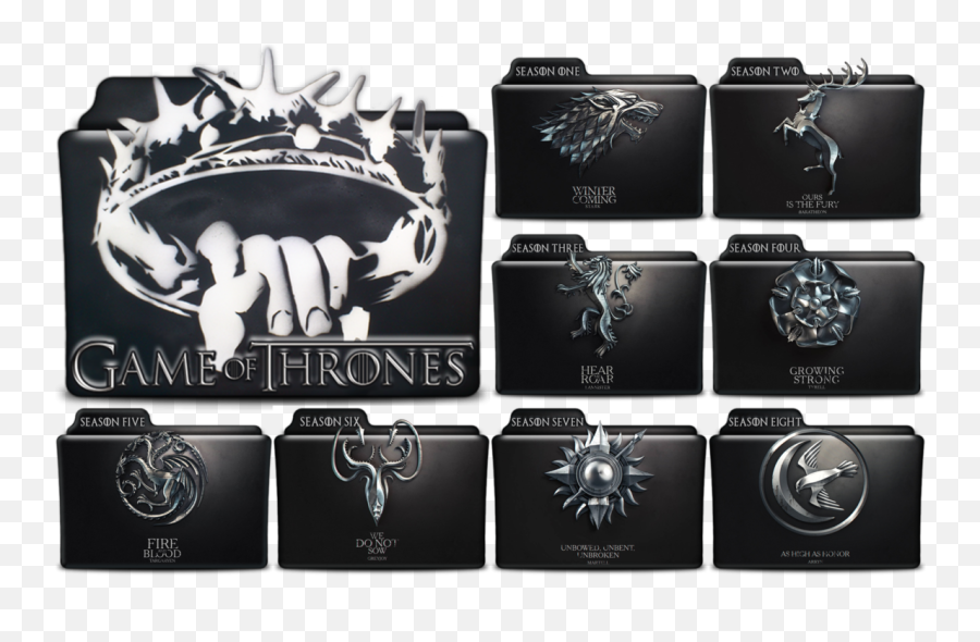 Games Of Thrones Folders, Game Of Thrones Season folder icon