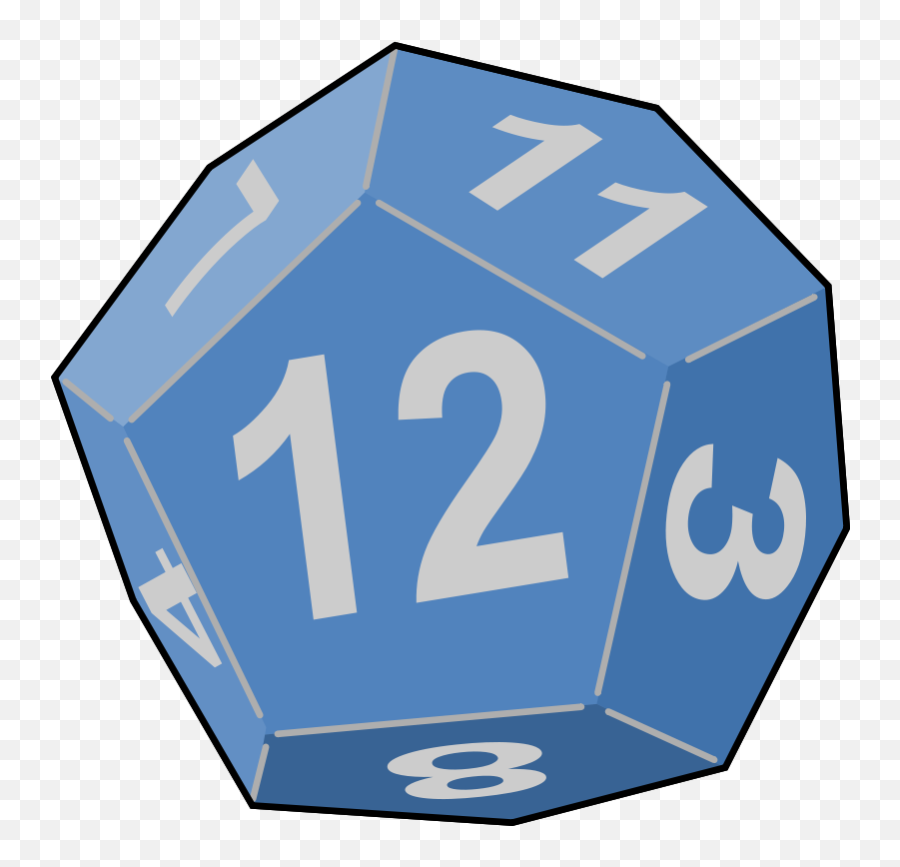 Download Vector Rpg Dice Vectorpicker 12 Sided Dice Transparent Png Dnd Dice Png Free Transparent Png Images Pngaaa Com